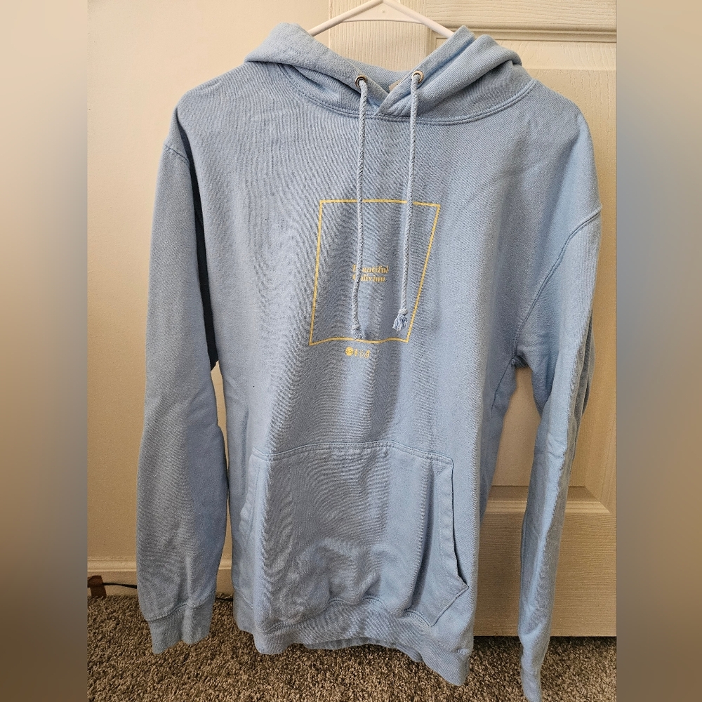 Issues Band Sweatshirt Beautful Oblivion Light Blue Hoodie